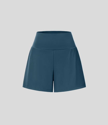 Airy Super High Waisted 2-in-1 Cool Touch Yoga Shorts
