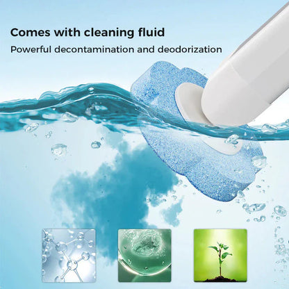 🚽🚽Disposable Toilet Brush Set -with Built-In Cleaner & 60Refills
