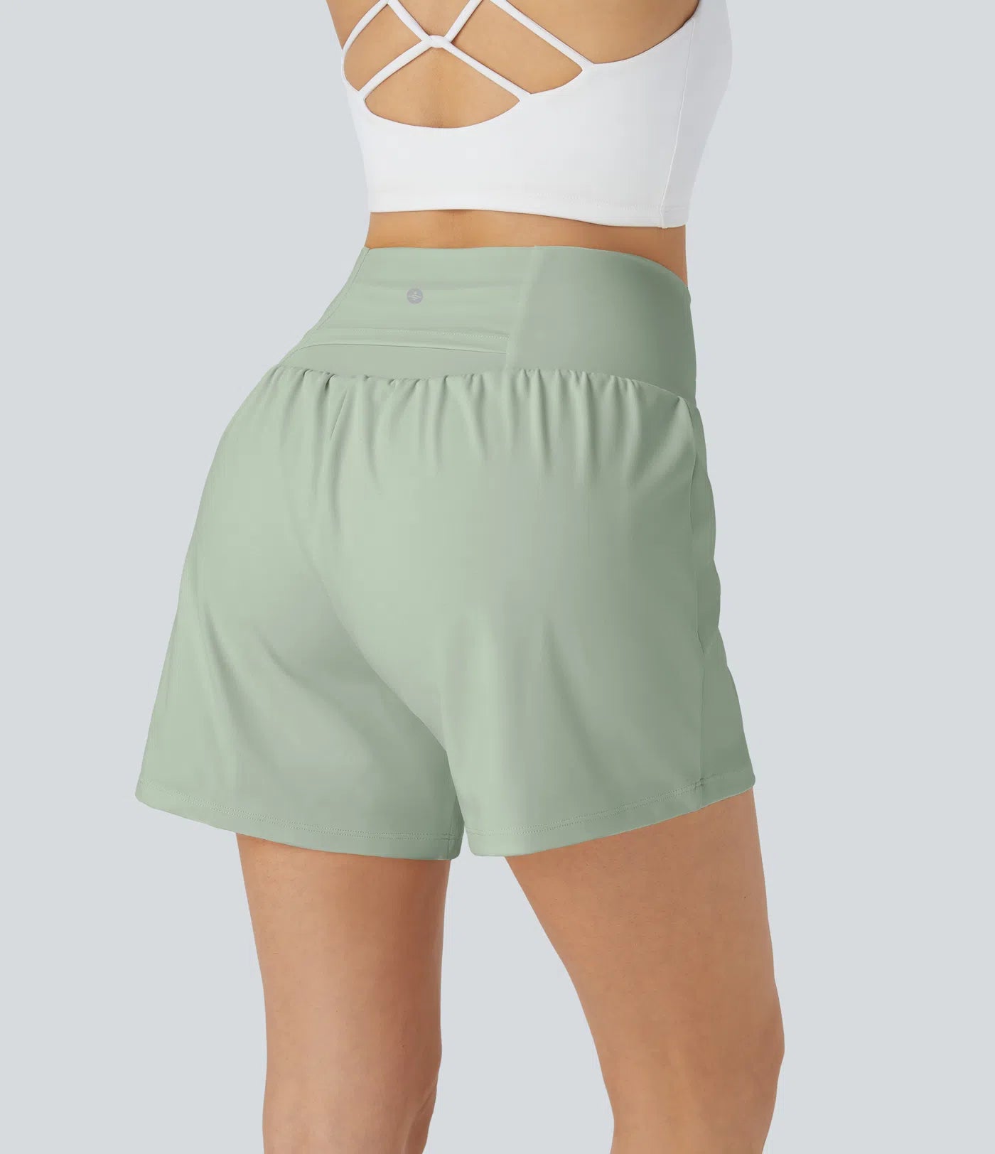 Airy Super High Waisted 2-in-1 Cool Touch Yoga Shorts