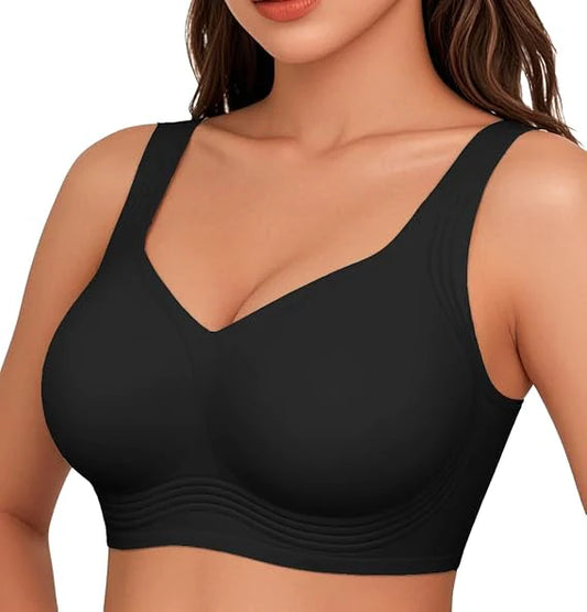 🔥Jelly Seamless Wireless Bra – No Underwire, Full Coverage & All-Day Comfort