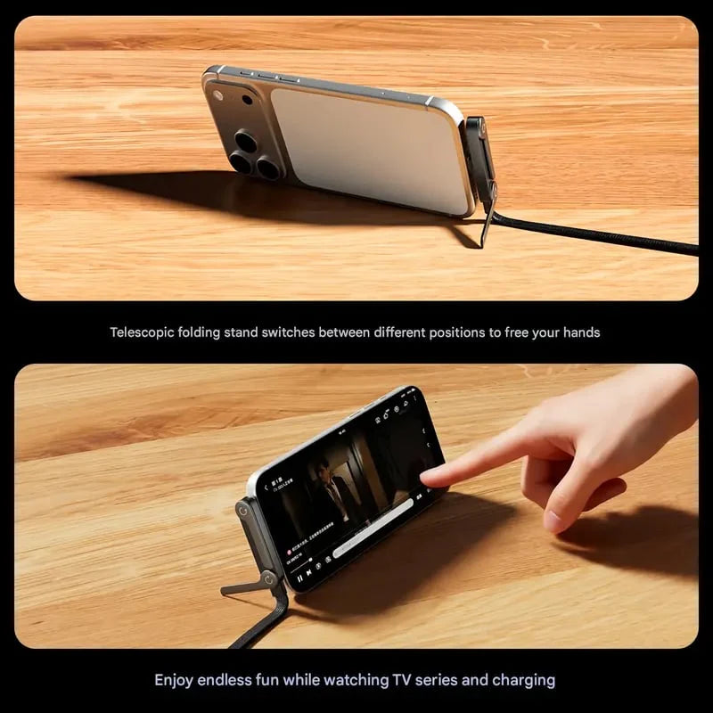 ⏰BLACK FRIDAY SALE🎁240W Super Fast Charging 2-in-1 Charging Cable & Phone Stand