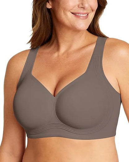 🔥Jelly Seamless Wireless Bra – No Underwire, Full Coverage & All-Day Comfort