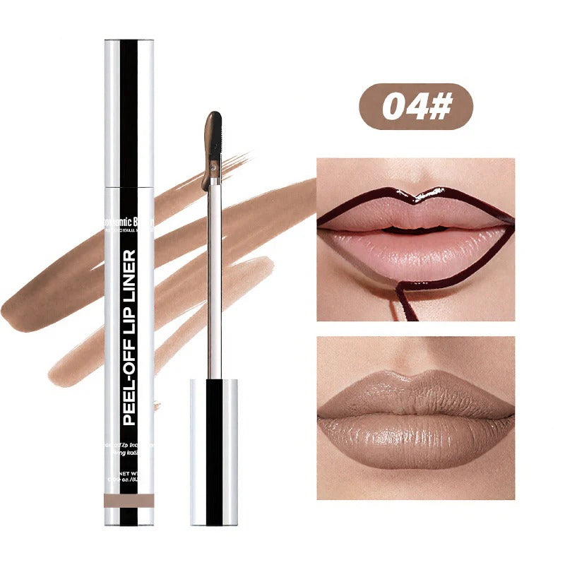 sacheu Lip STAY-N 3-PACK Lip Liner STAY-NPeel-Off Liners for Smudge-Proof All-Day WearVegan Cruelty-Free with Hyaluronic Acid &Squalane